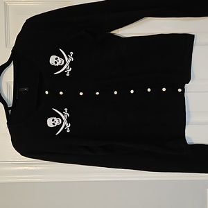 Sourpuss Jolly Roger Cardigan